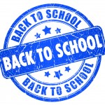 Back to school stamp
