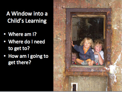 A Window into a Child's Learning