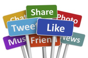 Social media concept
