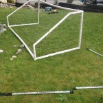 Mini-Golf Soccer Net Front Yard