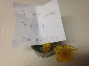 To Mom from Mystery Guy