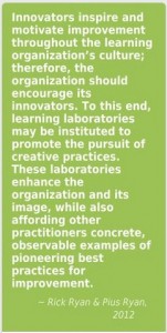 Innovators inspire....learning labs Ryan 2